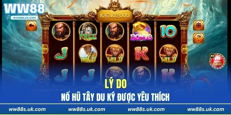 Lý do nổ hũ phiên bản tây du ký thu hút người chơi
